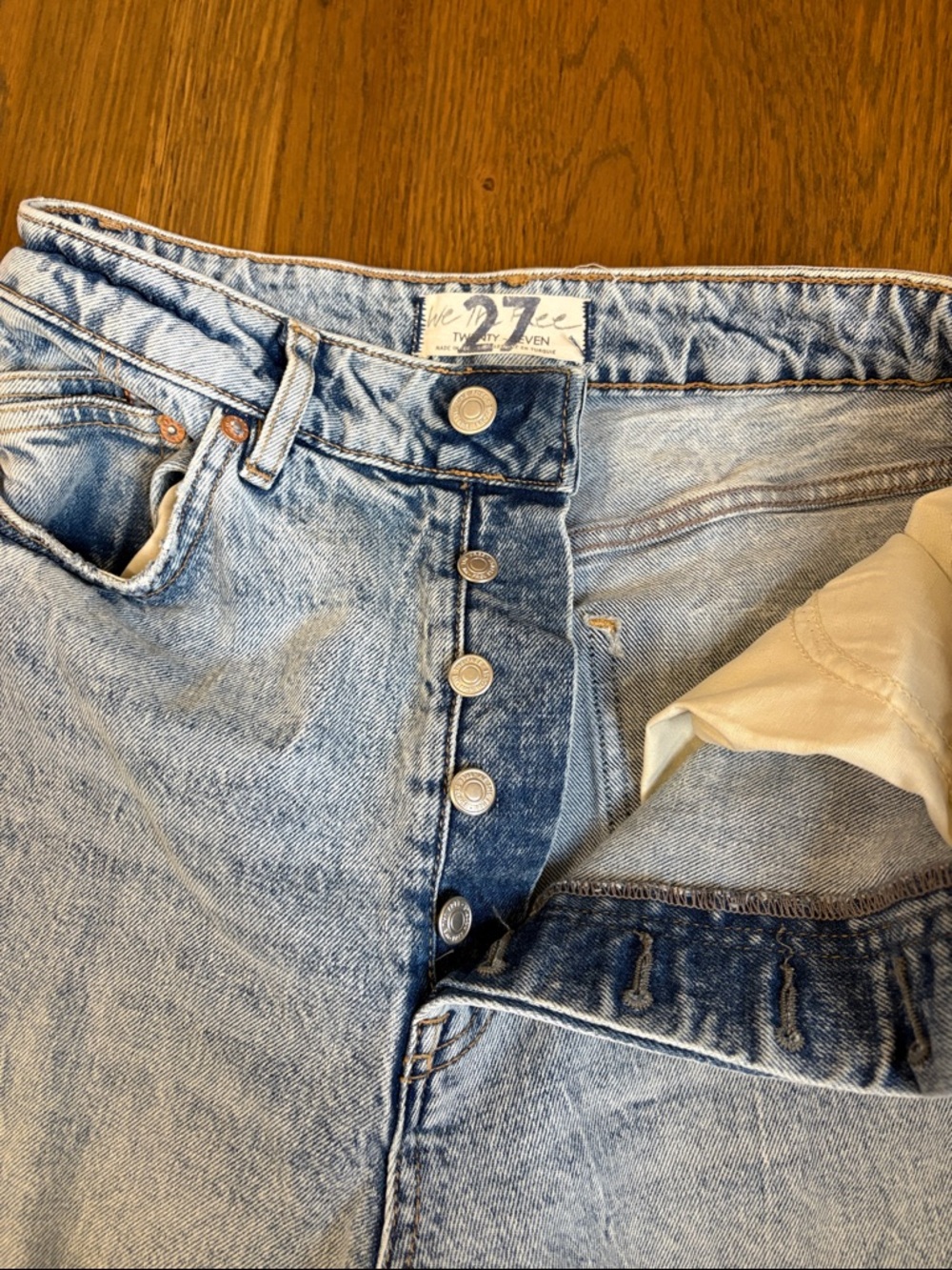 We the free free people Women’s Jeans size 27 - Picture 2 of 4